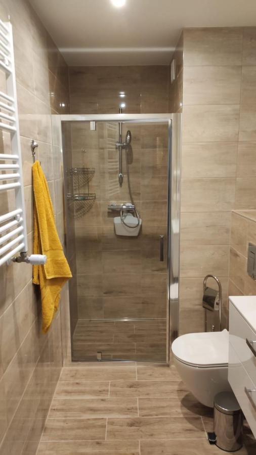Klimatyzowany Apartament Blue , Sarbinowo Parking Basen Extérieur photo