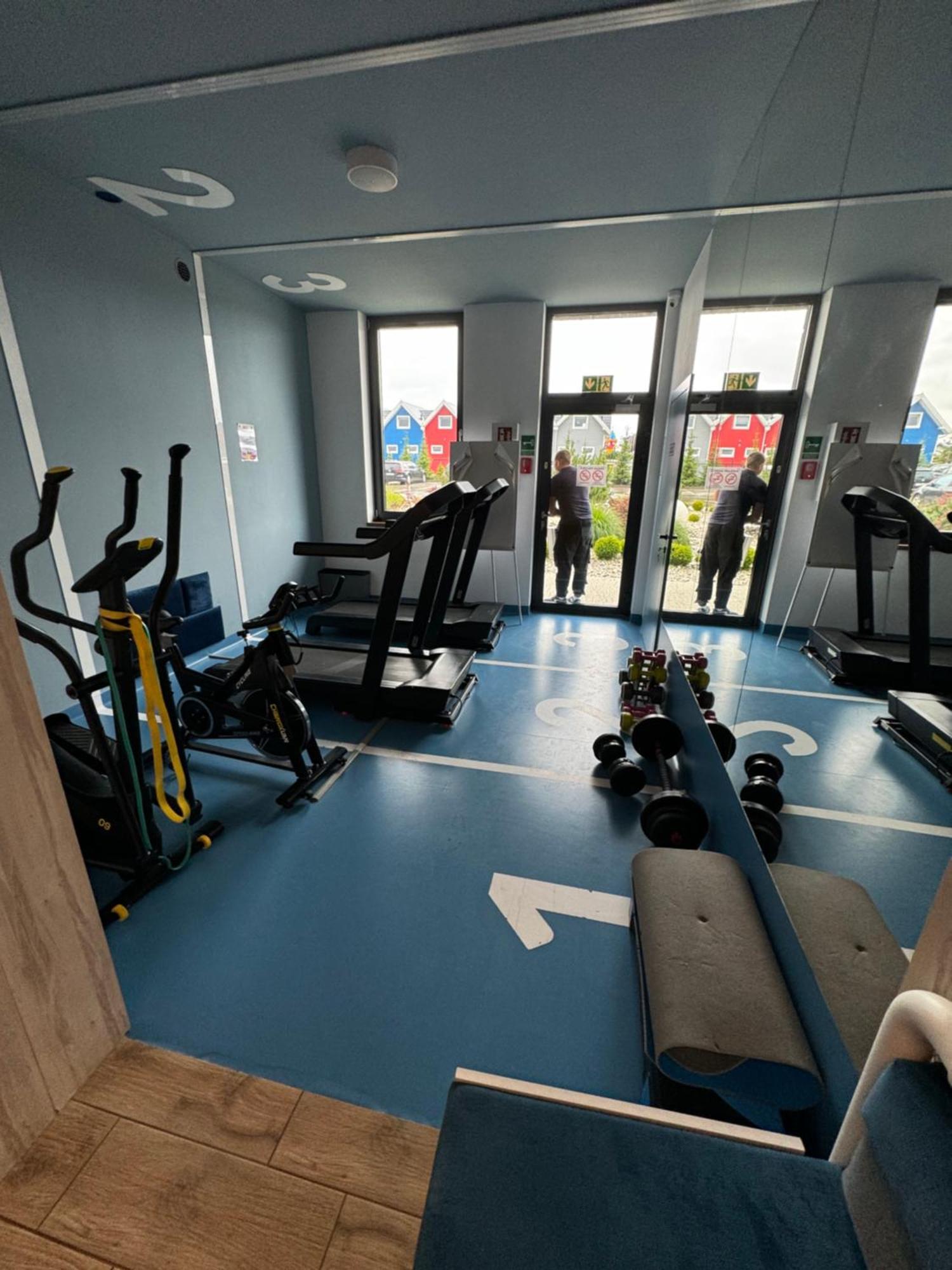 Klimatyzowany Apartament Blue , Sarbinowo Parking Basen Extérieur photo