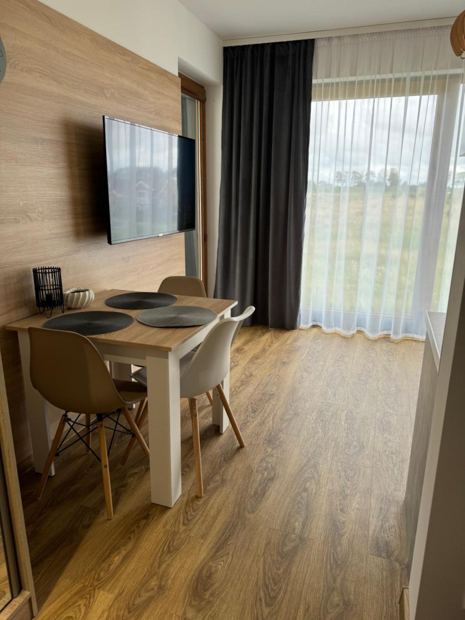 Klimatyzowany Apartament Blue , Sarbinowo Parking Basen Extérieur photo
