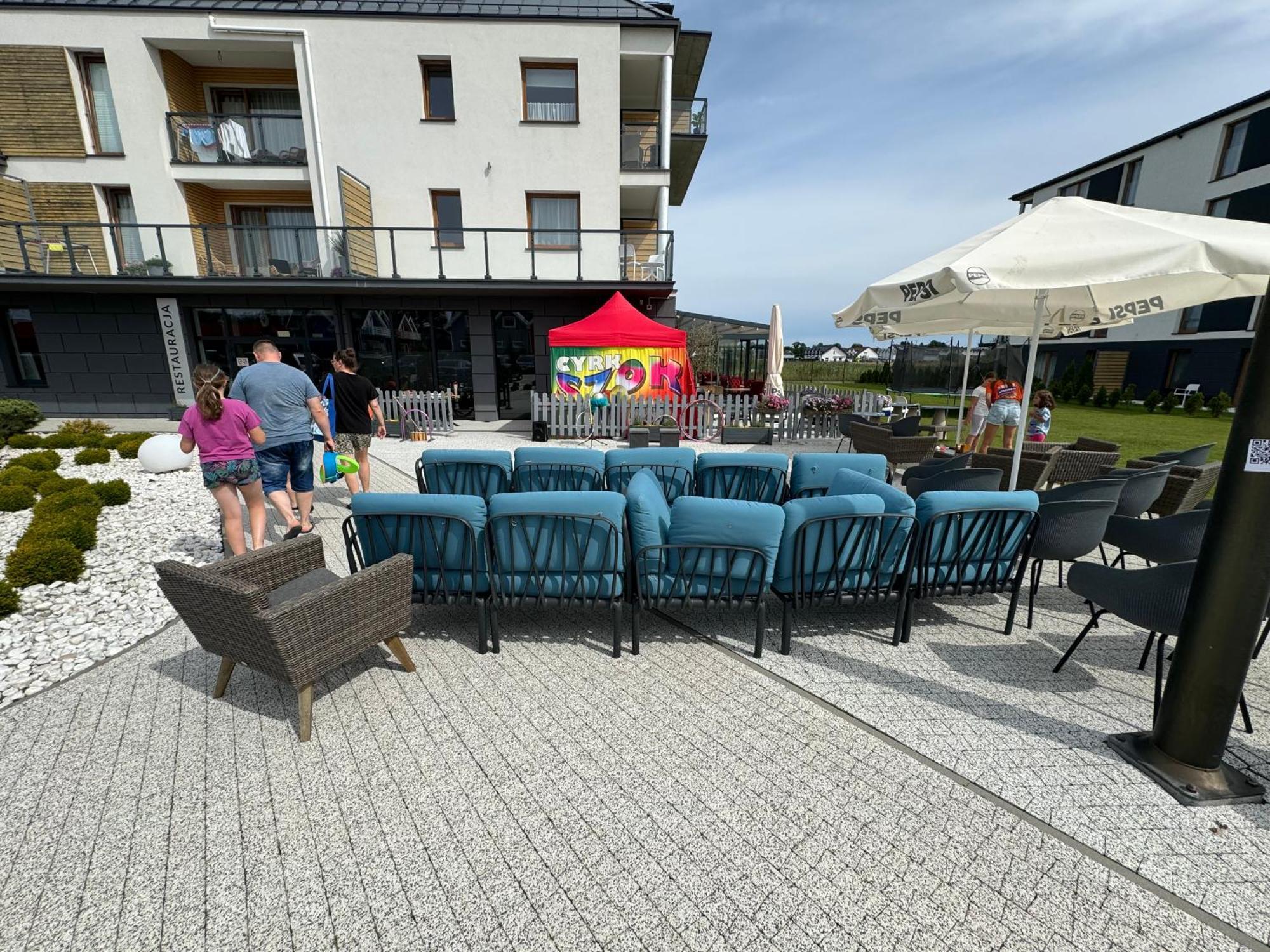 Klimatyzowany Apartament Blue , Sarbinowo Parking Basen Extérieur photo