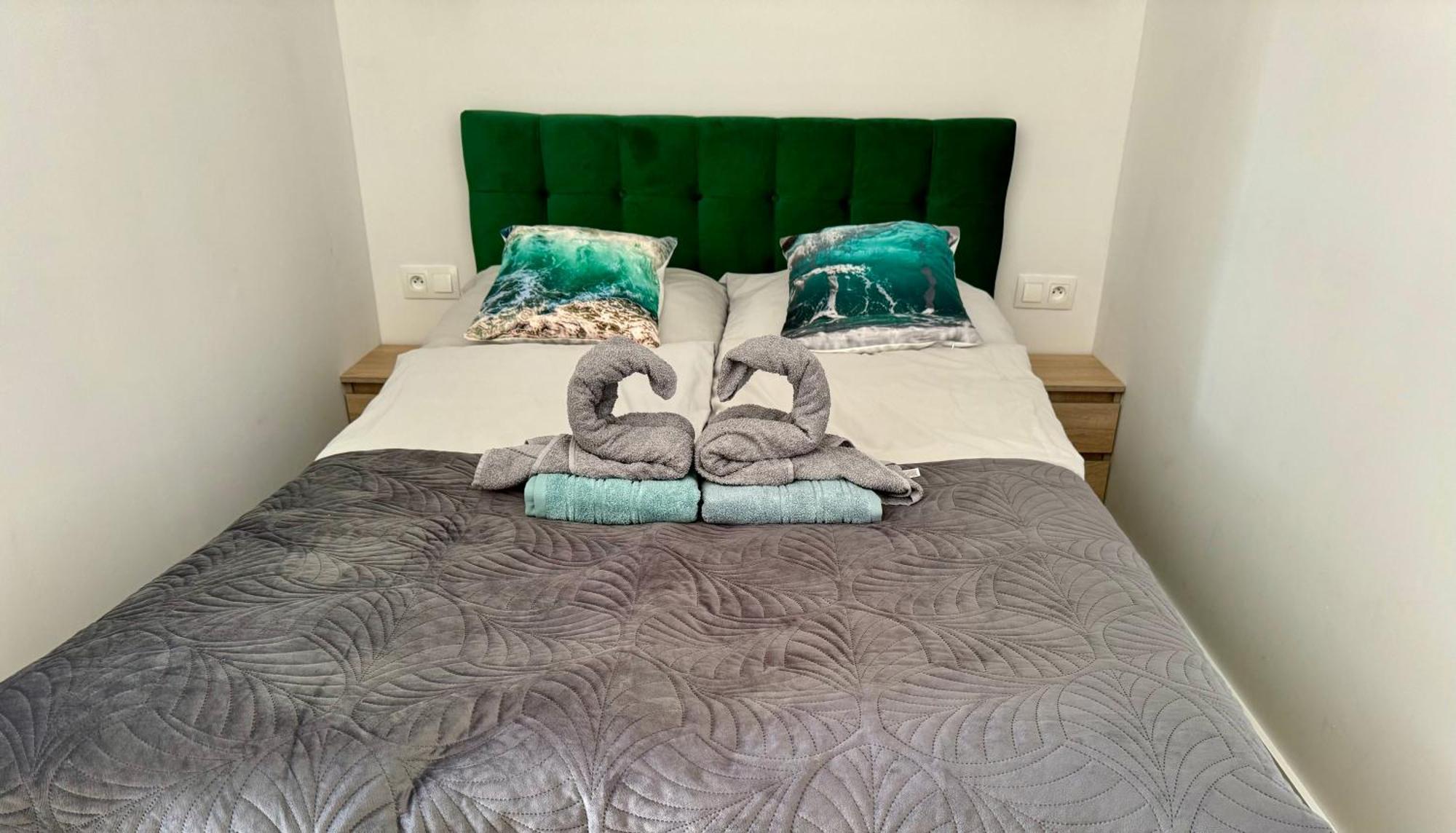Klimatyzowany Apartament Blue , Sarbinowo Parking Basen Extérieur photo